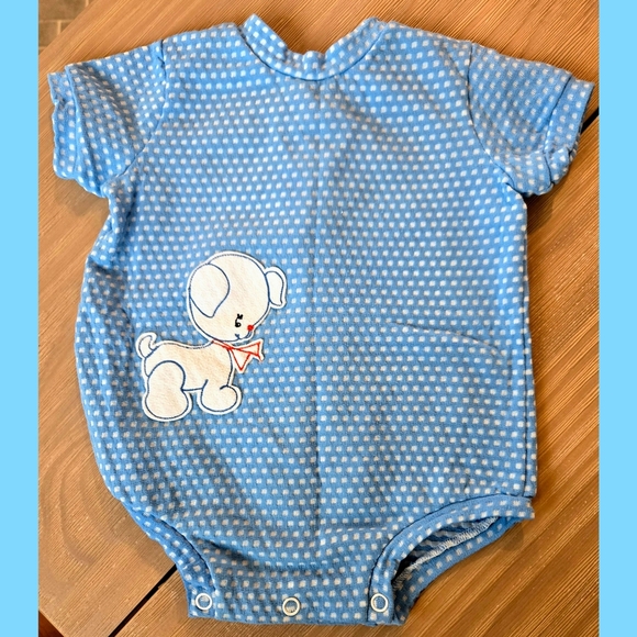 Blue and Yellow Kids Romper Set - Picture 5 of 10